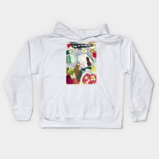 Sopa de remolacha Kids Hoodie